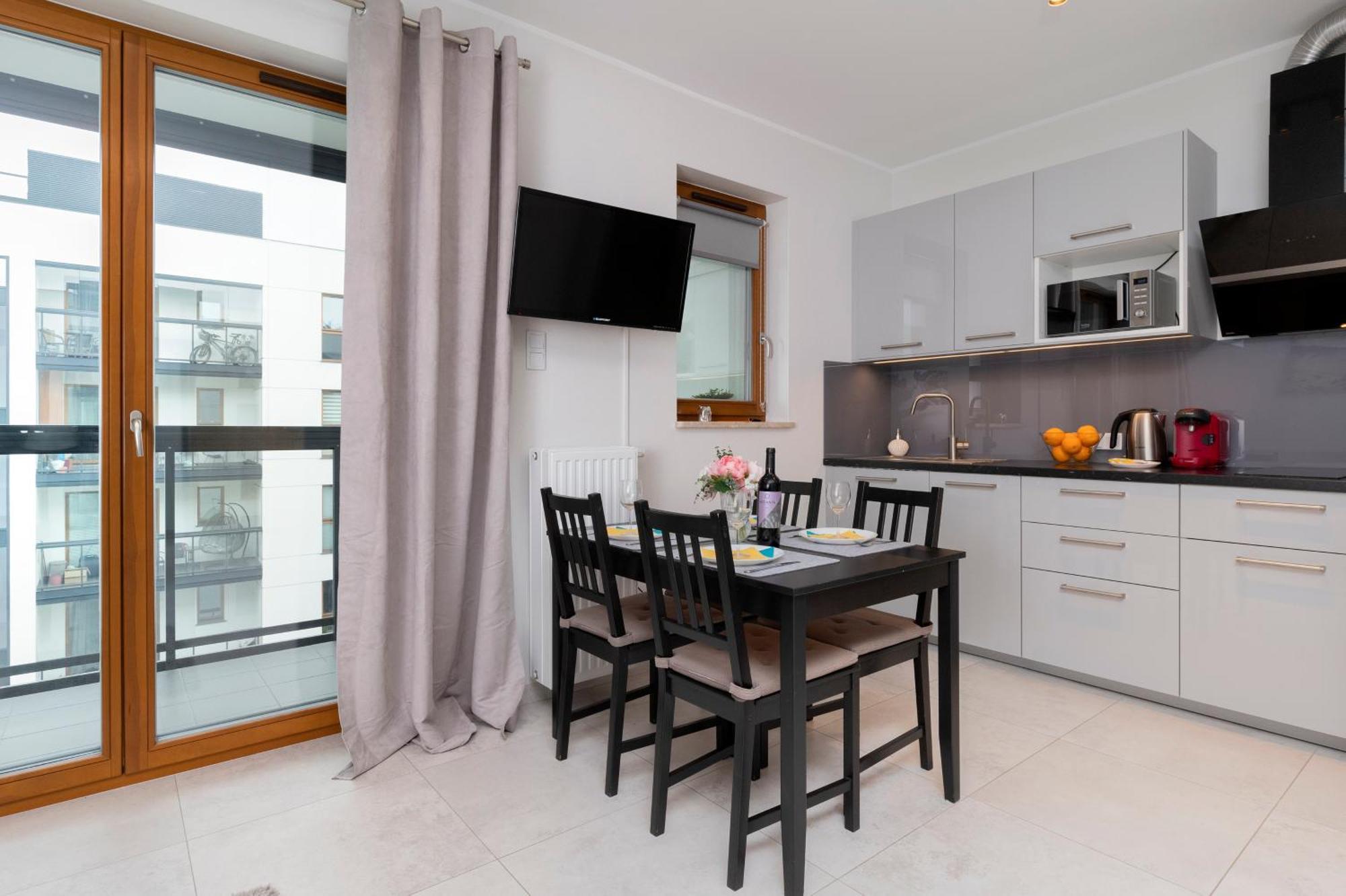 Apartament Z Widokiem Na Morze Obok Parku Millenium W Gdansku By Noclegi Renters Extérieur photo